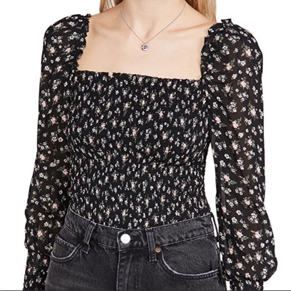 Reformation Pinto Top in Freesia